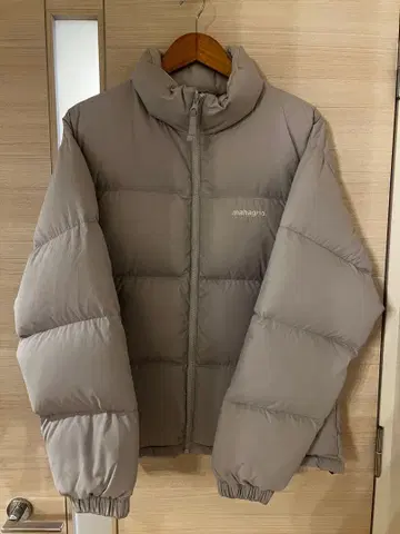 mahagrid 그레이 다운 자켓