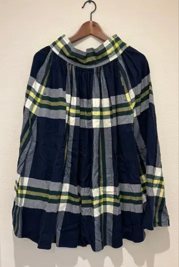 빔즈 보이 빅 타탄 플란넬 스커트