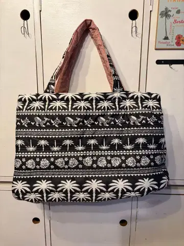 새상품 미사용 후라라니 충전솜 백 대형 토트 마더스 백 후라 백