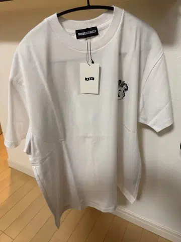 GOD SELECTION XXX 티셔츠 갓 셀렉션 반팔 화이트 새상품