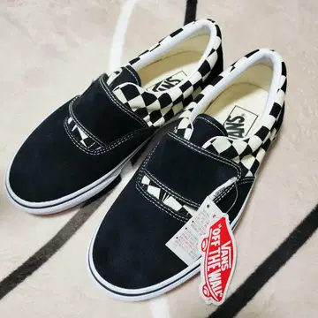 VANS ERA 벨크로 슬립온 체커 23.5cm 미사용 새상품