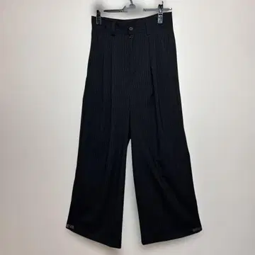 SINSSTwo tuck wide straightstripeslacks