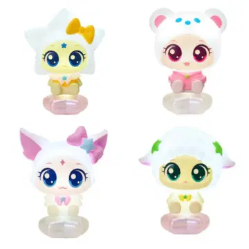 캐치! 티니핑 무드 라이트 피규어 / 8cm 미니 라이트 4체 세트