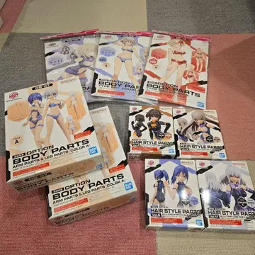 반다이 프라모델 30ms 컬러A 미조립품 묶음 판매