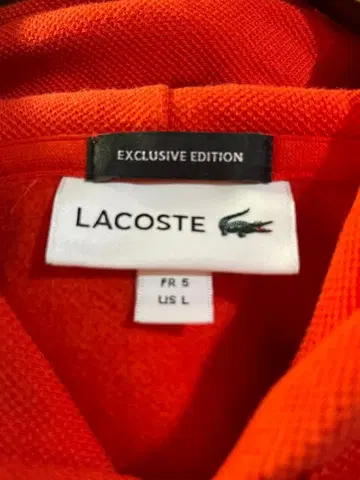 LACOSTE 익스클루시브 에디션 트레이닝복 US L