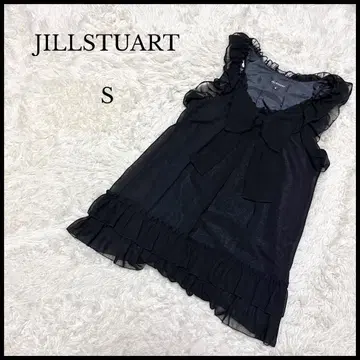 새상품급 [ JILLSTUART ] 질스튜어트 리본 프릴 원피스 S 블랙