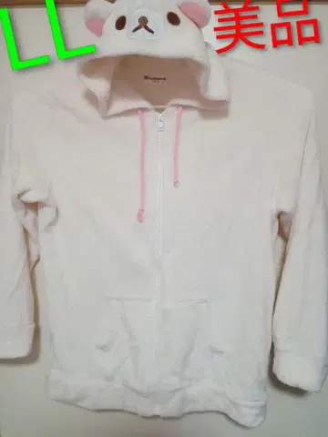 리락쿠마 후드 부착 룸웨어 LL 사이즈 새상품급