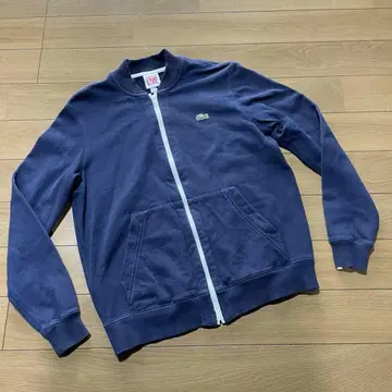 Lacoste LIVE 지퍼 맨투맨 자켓 S 네이비