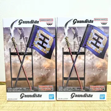 킹덤 grandista 피규어 왕기 창&깃발 전 2종 컴프