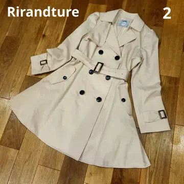 새상품급 리랜드트루 드레스 트렌치코트 2 플레어 원피스 M