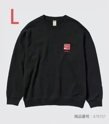 유니클로 스웨트 셔츠 키이스 해링 x 코카 콜라 남녀 공용 L 사이즈