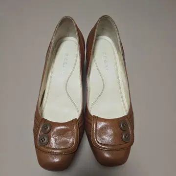 REGAL 브라운 펌프스 22.5cm
