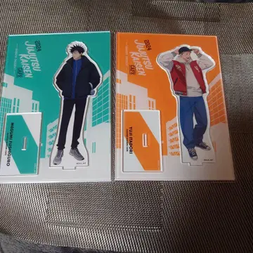 주술회전 카페 아크릴 스탠드 후시구로 메구미 이타도리 유우지