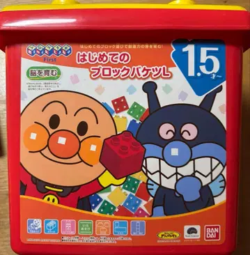 처음 블록 바구니 L 호빵맨