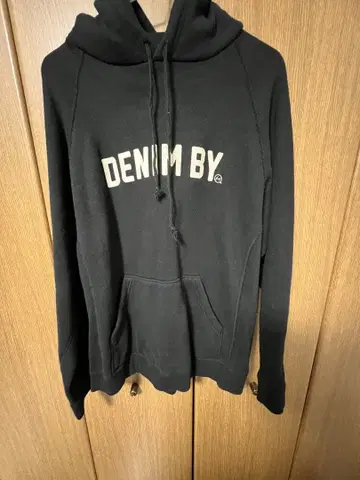 DENIM BY 블랙 후드티 M 사이즈