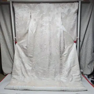 #12-003 상가 자수 럭셔리 화려 총 자수 고급 우치카케 하자 있음