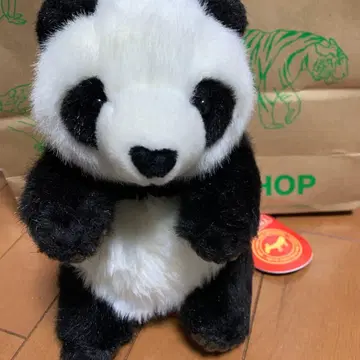 우에노 동물원 팬더 봉제 인형 약 20cm