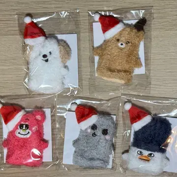 RIIZE 손가락 인형 키링 미개봉 새상품 5개 세트