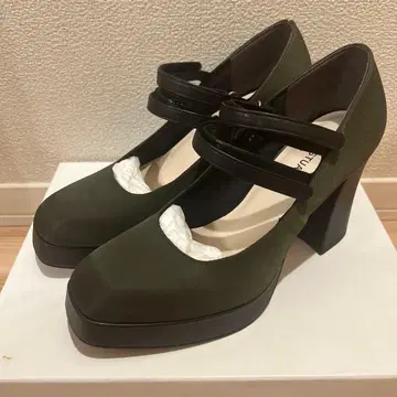 JILLSTUART 슈즈 더블 스트랩 플랫폼 펌프스 24cm