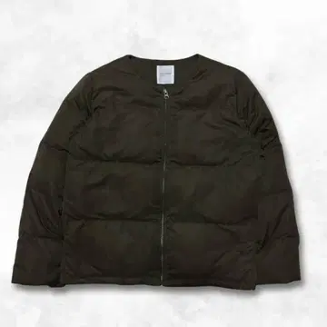 오늘 12/25까지 한정 판매! 백 넘버 다운 자켓 카키