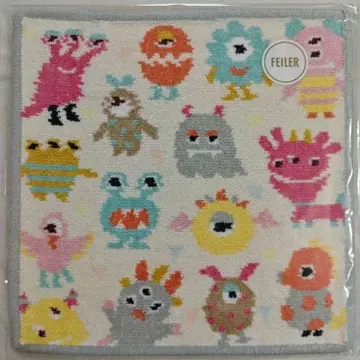 페이러 손수건 미사용 새상품 리틀 몬스터