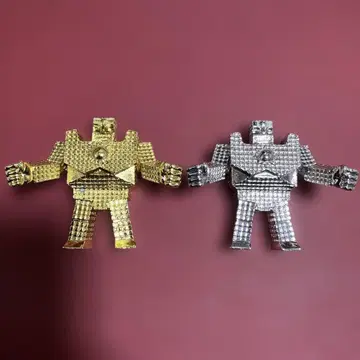 근육맨 다이캐스트 킨케시 선샤인 골드 실버 2체 세트