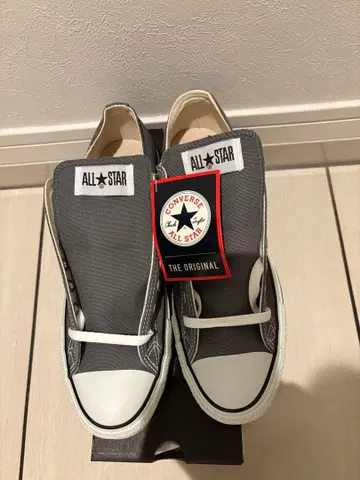 [미사용 새상품] 컨버스 ALL STAR 차콜 로우컷 28.0cm