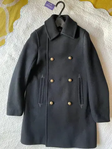 컨디션 최상 Drawer 블랙 피코트 36 사이즈