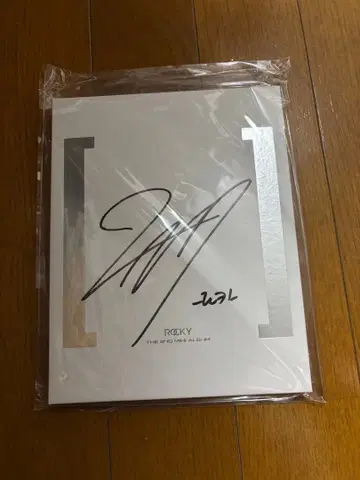 ASTRO 라키 앨범 BLANK 사인 포함