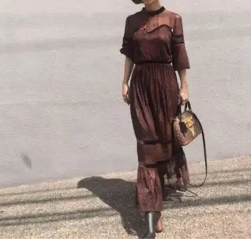 AMERI SHEER LACE DRESS