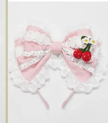 흔들흔들 딸기 머리띠