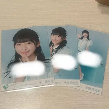 나가타 시오리 친필 반짝반짝 의상 컴프 사인 노이미