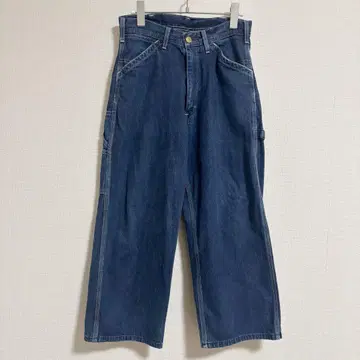리 와이드 페인터 팬츠 데님 S 사이즈
