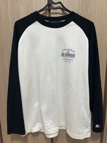 XLARGE 래글런 슬리브 긴팔 티셔츠 M