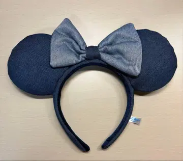 디즈니 데님 머리띠 미니