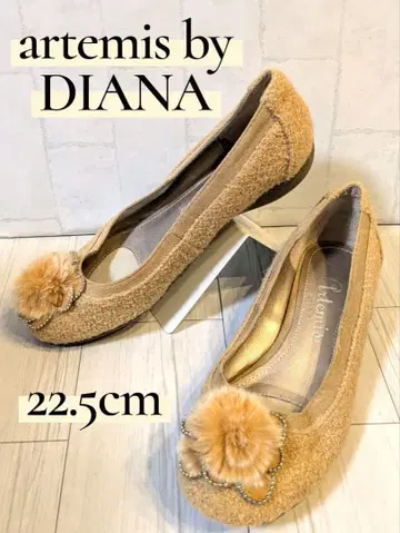 새상품급 artemis by DIANA 플랫슈즈 22.5cm