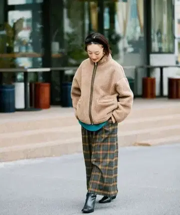 스튜디오 클립 리버서블 스탠드 블루종