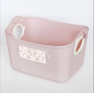 헬로키티 미니 말랑 바구니 4개 세트 핑크