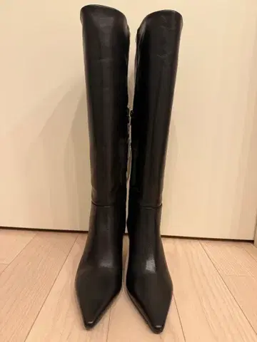 ZARA 블랙 롱 부츠 35