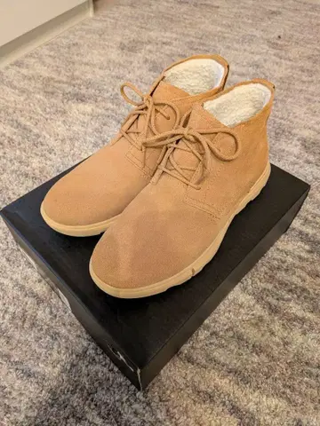 SOREL 베이지 스웨이드 부츠 10 28cm