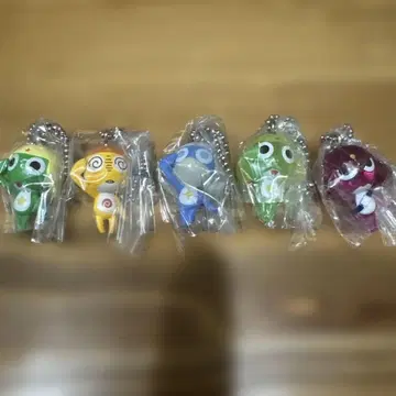 개구리 중사 케로로 마스코트&구미입니다! 5개 세트