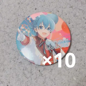 스토푸리 코론 군 깃발 든 캔 배지