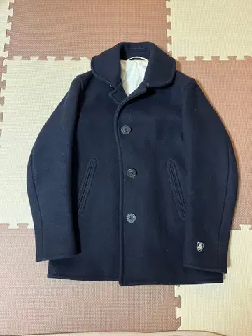 Orciva 피 코트 사이즈 3 멜톤 네이비