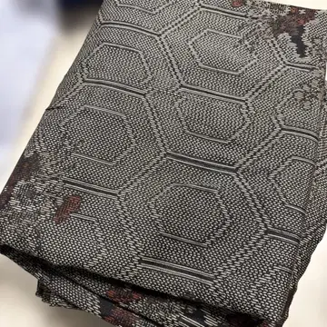 오시마 명주 투피스 기모노 리메이크 일본 의류 핸드메이드 미사용