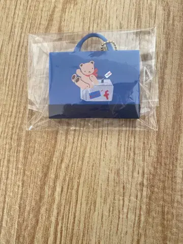 파밀리아 캡슐 토이 데님 백 블루