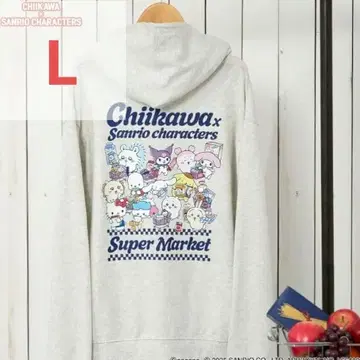 치이카와 산리오 후드티 L