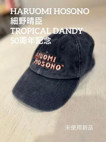HARUOMI HOSONO 호소노 하루오미 TROPICAL DANDY 캡