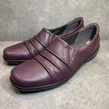 [ 미사용급 ] 아킬레스 솔보 워킹화 슬립온 가죽 23cm