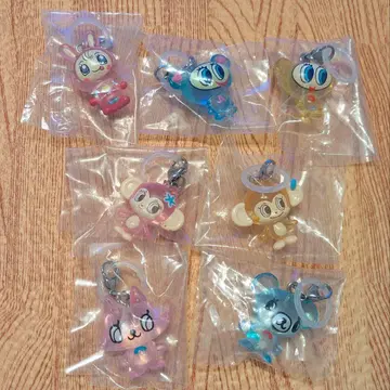 나루미야 캐릭터즈 메지루시 액세서리 7종 세트