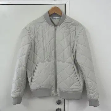 ZARA 퀼팅 블루종 그레이지